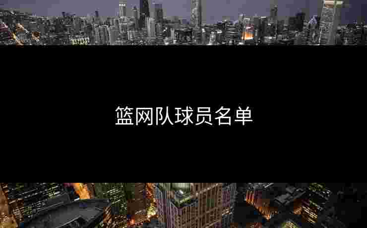 篮网队球员名单